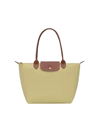 LONGCHAMP | Le Pliage Original Shopper Medium, Chamois | hellgrün